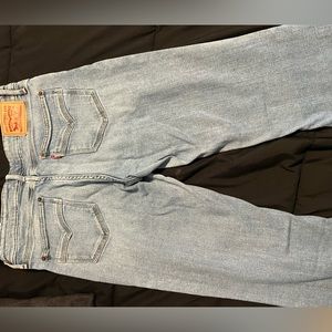 Levi girls skinny jeans